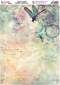 Resim Pirinç Dekopaj Kağıdı 30x42cm Pt-349 Mix Yusufcuk 