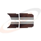 Resim Puga-pg-kıd003 - Kapı Dosemesı Takım Kahve Duz Fıat Dogan Ym 