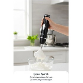 Resim Sinbo SHB-7529 Çok Fonksiyonlu El Blender Seti 