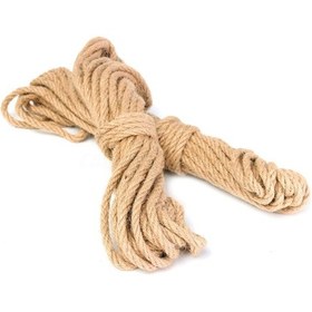 Resim Jüt Halat Dekor İpi 5 MM 15 M İp Halat İp Hasır İp Jüt Kendir 