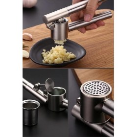 Resim Makkam Home Sarımsak Ezici, Paslanmaz Çelik Sarımsak Presi, Sarımsak Kesici, Sarımsak Ezici, Sağlam 