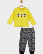 Resim Batman Lisanslı Erkek Bebek Baskılı Pijama Takımı 19937 Batman
