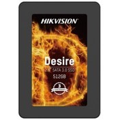Resim Hikvision 512GB HS-SSD-DESIRE(S)/512G 560- 505MB/s SSD SATA-3 Disk 