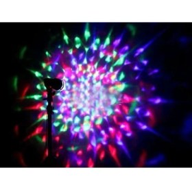 Resim Renkli LED Döner Başlıklı Disko Ampulü 