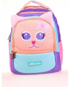 Resim Kaukko Kids Sırt Çantası Cute Face Cat L5142 