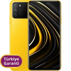 Resim Xiaomi Poco M3 TR Garanti | 128 GB 4 GB Sarı 