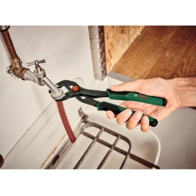Resim Bosch Home And Garden 250 mm Boru Anahtarı Ergonomik TPR Yüzeyli Uzun Ömürlü Paslanmaz 