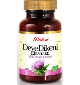 Resim Balen Deve Dikeni Ekstraktı Kapsülü Devedikeni 60 Kapsül 375 Mg 
