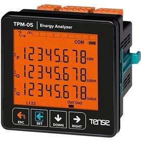 Resim Tpm-05 Enerji Analizörü Şebeke Analizörleri Haberleşmeli 