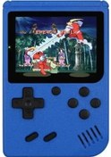 Resim 2.4 Inç Lcd Ekran Retro Video Oyun Konsolu Dahili 400'lü El Taşınabilir Oyun Blue 