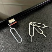 Resim 100 Adet SIM Kartı Çıkarma Pimi Araç Seti, Çelik SIM Kartı Çıkarma İğnesi Akıllı Telefon ve Bilgisayar için 