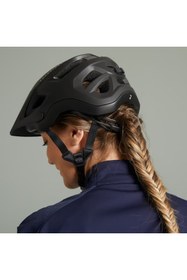 Resim Decathlon Rockrider Expl 500 Unisex Siyah Dağ Bisikleti Kaskı 