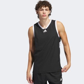 Resim adidas Crazylite Jer Erkek Siyah Basketbol Forması 