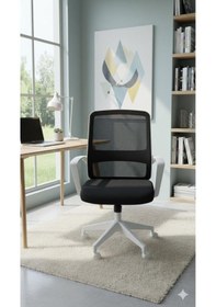 Resim Clk Home Çalışma Sandalyesi Ofis Koltuğu Siyah 