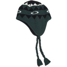 Resim Oakley Nordic Earflap Beanie Erkek Yeşil Bere 
