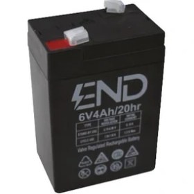 Resim End Işıldak Aküsü 6 V 4 Ah 