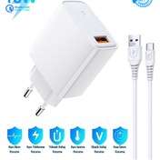 Resim HANPORIUM Samsung Galaxy Note 10 Plus Uyumlu 18W 3.4A Type-C Ultra Hızlı Şarj Cihazı Seti - Garantili 