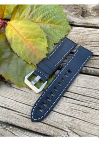 Resim 24mm Deri Saat Kordonu 