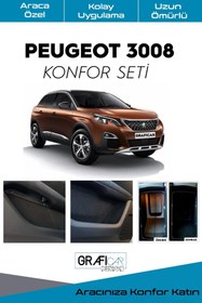 Resim GRAFİCAR Peugeot 3008 Konfor Seti-iç Trim Kumaş Kadife Kaplama-ses Izolasyon Amaçlı Ürün Tüm Model Yılları 