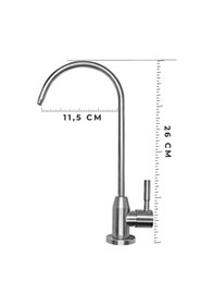 Resim Boheme Mutfak Arıtma Temiz Su Musluğu Inox 