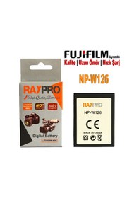 Resim Fujifilm Hs30 Hs33 Hs35 Hs50 Hs55 Exr için Np-W126 Batarya Pil 