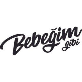 Resim Birim Matbaa BEBEĞİM GİBİ OTO STİCKER (34X10 CM) 