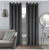 Resim Kalın Isı Yalıtımlı Lüks Karartma Perdeleri Oturma Odası Perdeleri G 39x Y 55 100cm 140cm Koyu Gri 