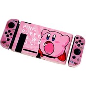 Resim Jzcat Nintendo Switch Bölünmüş Kılıf Oyun Teması Renkli Kılıf Sert Kılıf-a149 