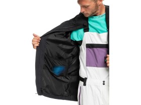 Resim Quiksilver High In The Hood Erkek Siyah Snowboard Ceketi 