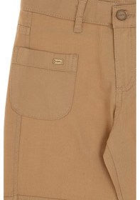 Resim U.S. Polo Assn. Kız Çocuk Camel Kargo Kanvas Pantolon 50300869-VR015 