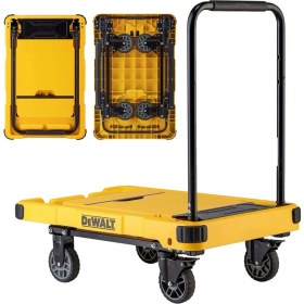 Resim Dewalt DWT710 200KG Profesyonel Katlanabilir Dört Tekerlekli Yük ve Paket Taşıma Arabası 