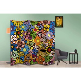 Resim Doğa Temalı Özel Tasarım Paravan Room Divider 180 x 200 cm 
