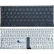 Resim Macbook Air Uyumlu 13" A1369 (Late 2010) Klavye (Büyük Enter - UK) 
