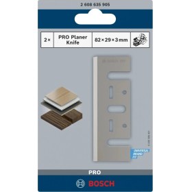 Resim Bosch 2'li Planya Bıçağı 82X29X3 mm 2608635905 