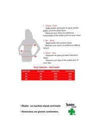 Resim Şans Kadın Büyük Beden Siyah Kendinden Desenli Likralı Gabardin Pantolon 65n38271-siyah Siyah 