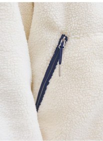Resim Jack & Jones Jornorrebro Teddy Jacket Sn Bej Erkek Ceket 12282890 Bej 