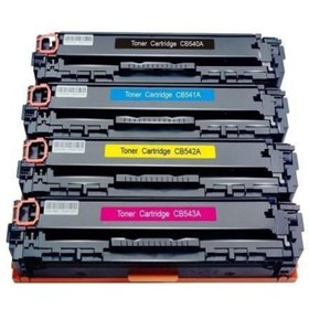 Resim ORKAN Hp 125a Cb540-41-42-43 Komple Set (cmyk) Muadil Toner 