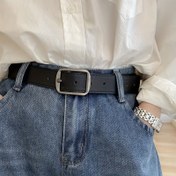 Resim 1 adet Vintage Casual Retro İğne Tokalı PU Kemer, Erkekler ve Kadınlar için Mükemmel Plaj, Gece, Hafta Sonu, Festival, Spor, Düğün, Parti, Kolej, Günlük Seyahat, Hafif Vücut, Döküm Malzemeler, Ortalama Boyut, Tüy Yok, Yıkanmaz 