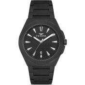 Resim Ferro F11498AWT-G Quartz Çelik Siyah 43 mm Erkek Kol Saati 