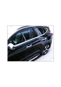 Resim Hyundai Tucson Krom Cam Çıtası 6 Prç. 2015-2019 Arası P.Çelik 