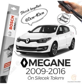 Resim Renault Megane 3 Muz Silecek Takımı 2009-2016 Bosch Aeroeco 