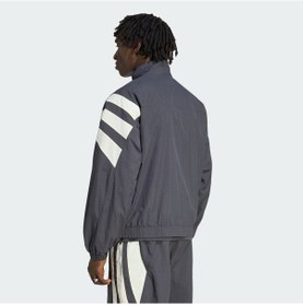 Resim Adidas Ku9197 Gfx Track Top Erkek Eşofman Üstü Gri 