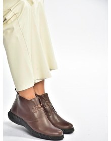 Resim Fox Shoes V398553603 Kahverengi Hakiki Deri Kadın Bot Kahverengi-hakiki Deri 