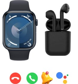 Resim BGGTech Iphone 13 Pro Uyumlu Watch 9 Series T900 Pro Max Akıllı Saat + i12 Bluetooth Kulaklık 