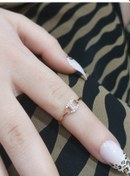 Resim Firuze Gümüş Çengel Modeli Baş Parmak Gümüş Yüzük F1600843 