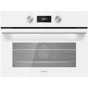 Resim TEKA Beyaz Cam HLC 8400 Kompakt Ankastre Fırın (TEKA.111130002) 