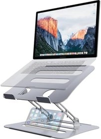 Resim Sonia SN-F308 Notebook Bilgisayar Standı, Gümüş, Katlanabilir Tasarım, Ayarlanabilir Yükseklik, Laptop Standı 