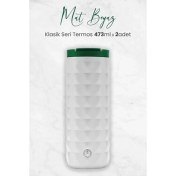 Resim Starbucks Mat Beyaz Klasik Seri Termos 473 ml x 2 Adet 