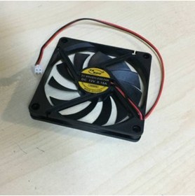 Resim Platoon 8cm 12 Volt 2 Pinli Slim Ince Fan 8 Cm Fan 80x80x10mm 