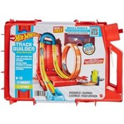 Resim Hot Wheels Track Builder Benzin Bidonu Akrobasi Seti Hdx78 